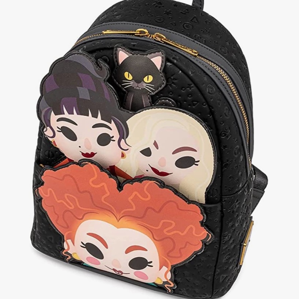 Loungefly hocus pocus sanderson sisters mini backpack - Picture 3 of 6